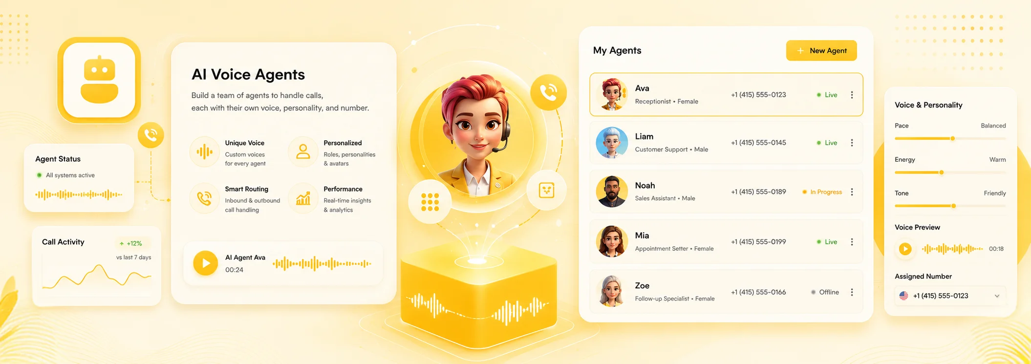 Give every agent its own voice